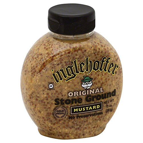 Inglehoffer, Stone Ground Mustard, 10Oz Bottle Pack Of 2
