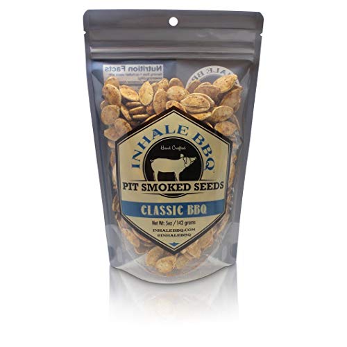 Inhale Bbq - Pit Smoked Classic Bbq Pumpkin Seeds 2 Packs