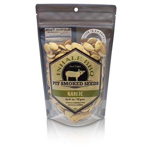 Inhale Bbq - Pit Smoked Garlic Pumpkin Seeds 2 Packs