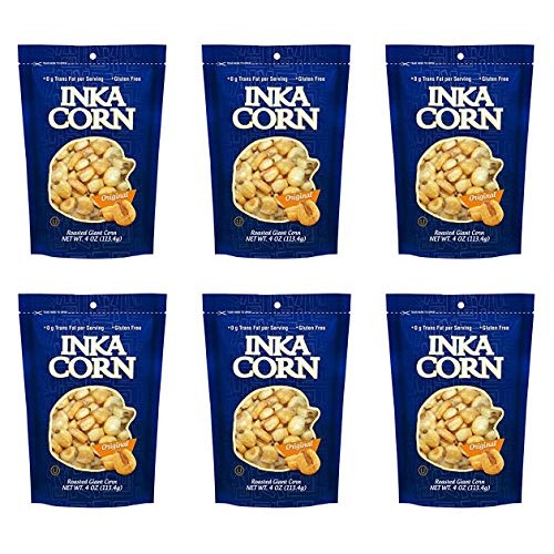 Inka Corn Nuts, Gluten Free Roasted Giant Corn, Original Flavor,