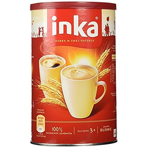 Inka Roasted Grain Coffee Kawa Zbozowa Pack Of 6 - 200 Gram Cans