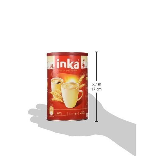 Inka Roasted Grain Coffee Kawa Zbozowa Pack Of 6 - 200 Gram Cans