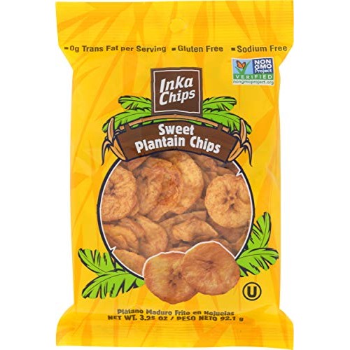 Inka Crops Sweet Plantain Chips, 3.25 Oz