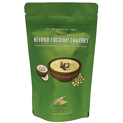 Inner Flame Beyond Coconut Chutney By Inner Flame - Non GMO - Gl...