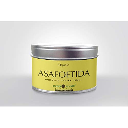 Inner Flame Hing - Asafoetida Organic. Strong Taziki Hing For Hi