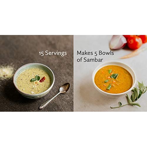 Inner Flame Instant Sambar and Coconut Chutney Combo Pack. Authe...