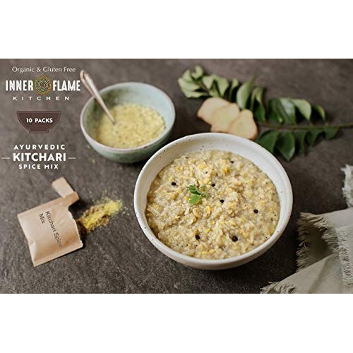 Organic Kitchari Spice Mix - Gluten Free, No Preservatives, 10 S