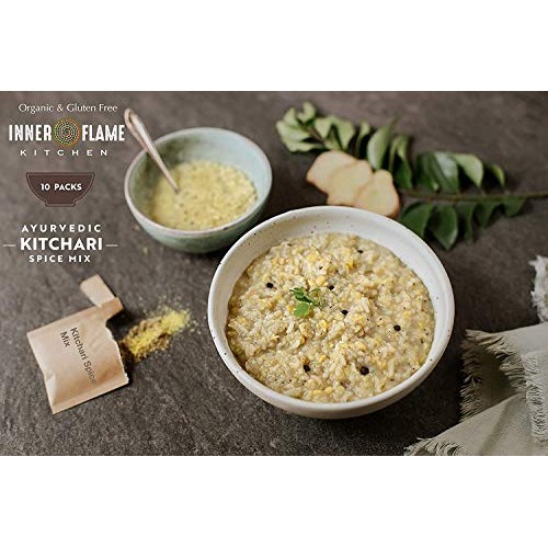 Organic Kitchari Spice Mix - Gluten Free, No Preservatives, 10 S