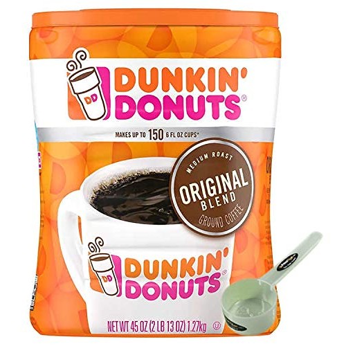 Dunkin Donuts Original Blend Ground Coffee - 45 Oz With Exclusi