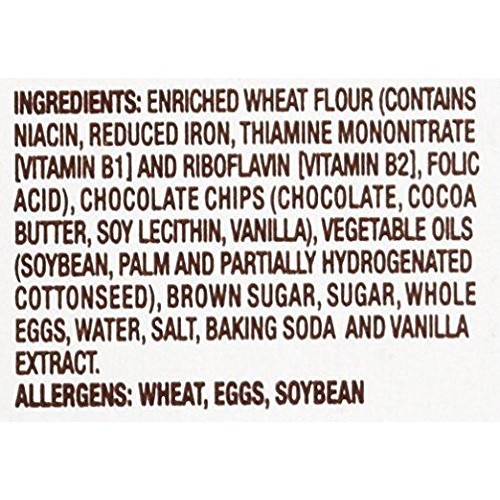 Lindens Chocolate Chip Chippers Cookies - 36 Individual 2 Oz Sn