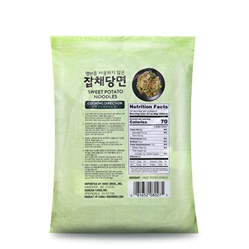 Assi Japchae Sweet Potato Noodles, 1.5Lb 680 G, With Inspirati
