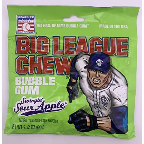 Big League Chew Bubble Gum Bulk Variety Pack, 5 Flavors- Origina...