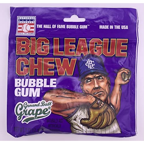 Big League Chew Bubble Gum Bulk Variety Pack, 5 Flavors- Origina...