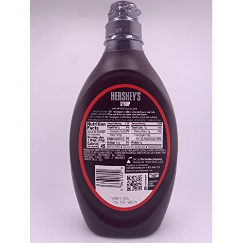 Hershey Syrup Variety Pack, 3 Flavors- Hershey Chocolate Syrup 2...