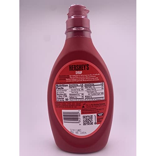 Hershey Syrup Variety Pack, 3 Flavors- Hershey Chocolate Syrup 2...