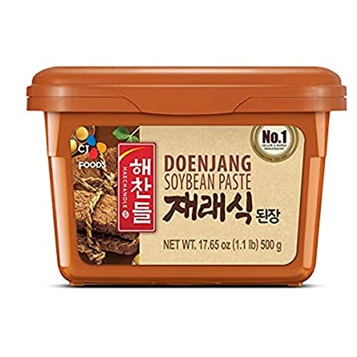 CJ Haechandle Soybean Paste, Korean Doenjang -17.63ozPack of 4