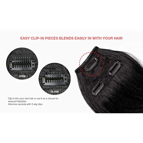 Instant Glitz Sweet Rolls Swoop Side Bang &Amp; Bun Coffee Roll M