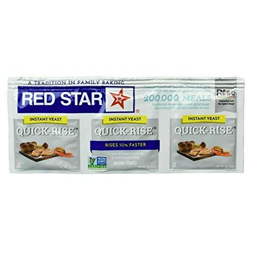 Red Star Non-Gmo Instant Quick Rise Dry Yeast