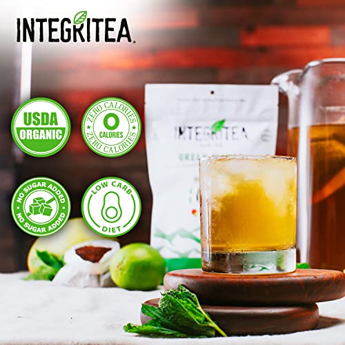 IntegriTEA Green Mango Flavored Green Tea Loose Leaf Bags - 6-Ba...