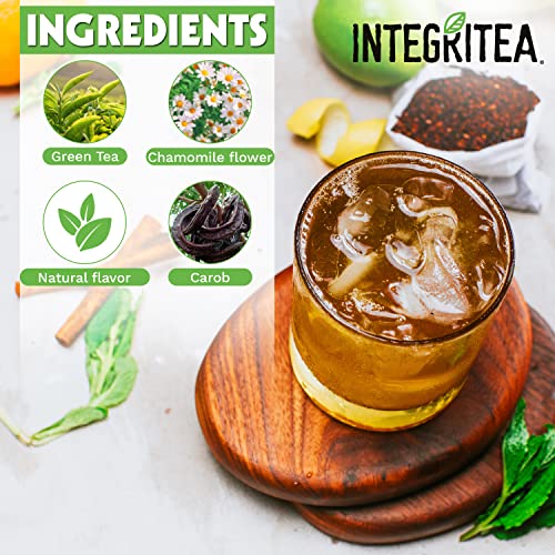 IntegriTEA Green Mango Flavored Green Tea Loose Leaf Bags - 6-Ba...