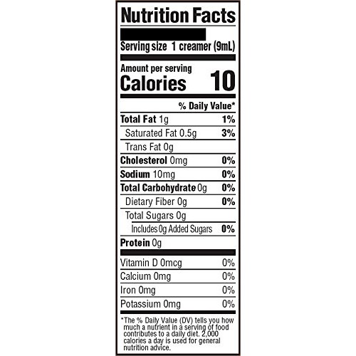 International Delight, Coffee House Inspirations Half And Half,