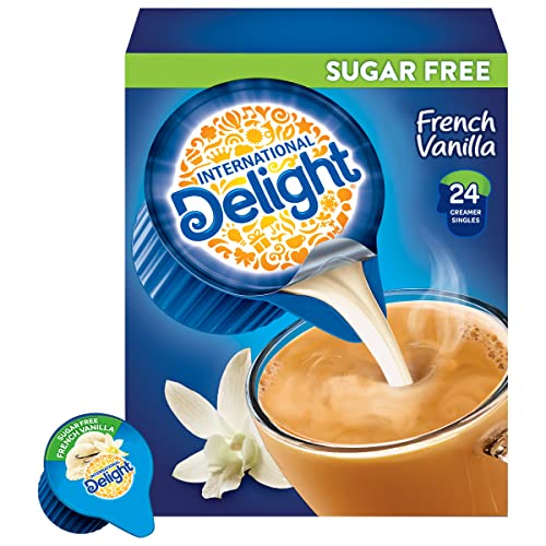 International Delight Coffee Creamer Singles, French Vanilla, Su