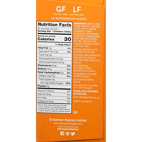 International Delight, Caramel Macchiato, 24-Count Creamer Singl