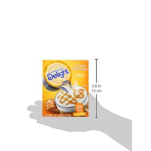 International Delight, Caramel Macchiato, 24-Count Creamer Singl