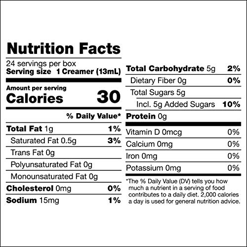 International Delight Coffee Creamer Singles, Cold Stone Creamer