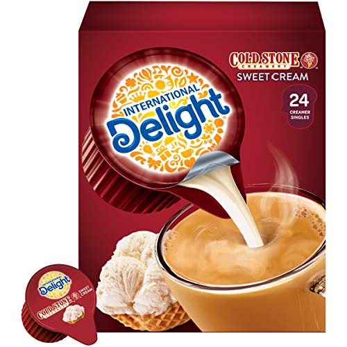 International Delight Coffee Creamer Singles, Cold Stone Creamer