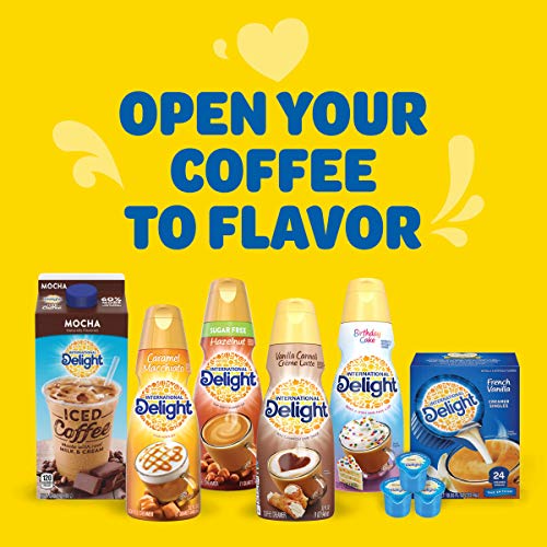 International Delight Coffee Creamer Singles, Hazelnut, 24 Count