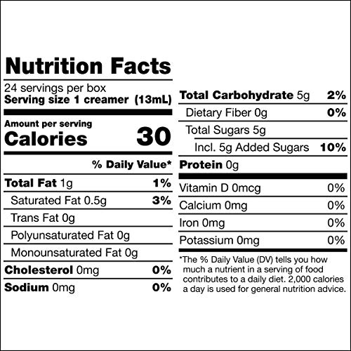 International Delight Coffee Creamer Singles, Hazelnut, 24 Count