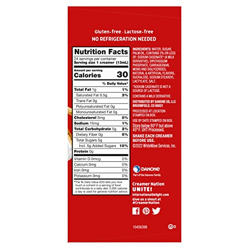 International Delight Coffee Creamer Singles, Sweet &Amp; Creamy, 24