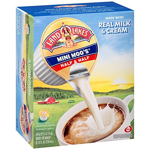 Land O Lakes Mini Moos Half &Amp; Half Dairy Creamer 24-0.28 Fl. Oz