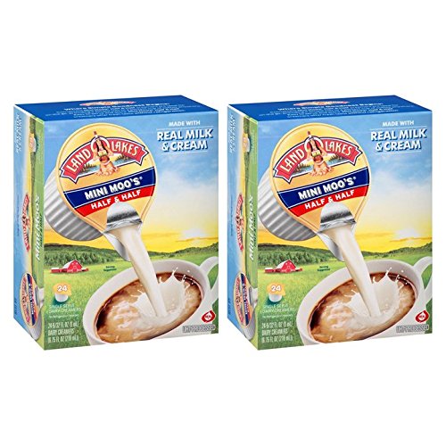 Land O Lakes Mini Moos Half &Amp; Half Dairy Creamer 24-0.28 Fl. Oz