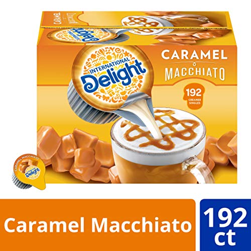 International Delight Coffee Creamer Singles, Caramel Macchiato,