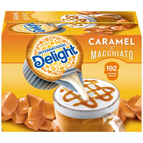 International Delight Coffee Creamer Singles, Caramel Macchiato,