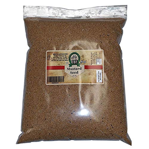 Yellow Mustard Seeds Bulk- International Spice 5 Lb