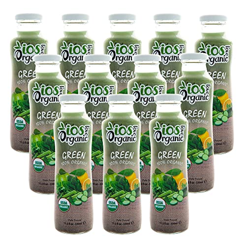 IOS Love Organic Juice - USDA Organic Certified - Cold Pressed, ...