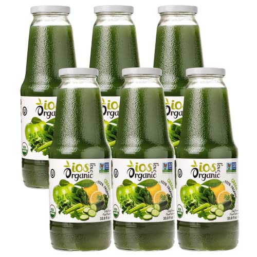 IOS Love Organic Juice - USDA Organic Certified - Cold Pressed, ...