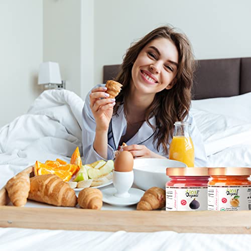 Ios Love Organic Spreadable Fruit - Usda Organic Certified 65% F