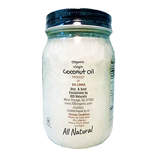 Ios Love Organic Virgin Coconut Oil - Unrefined Cold Pressed Coc