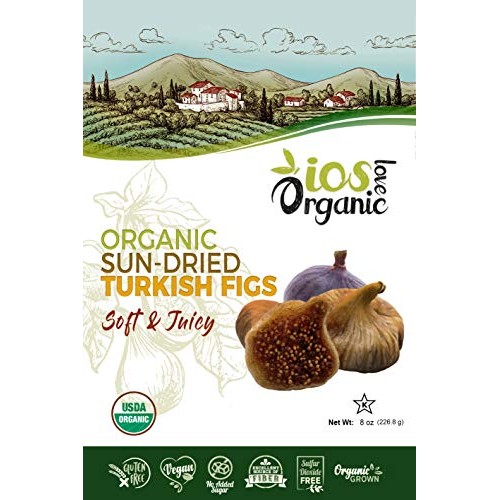 Organic Turkish Dried Figs - Ios Love Organic- | Purely Figs - U