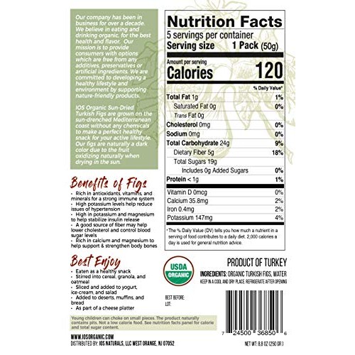 Organic Turkish Dried Figs - Ios Love Organic- | Purely Figs - U