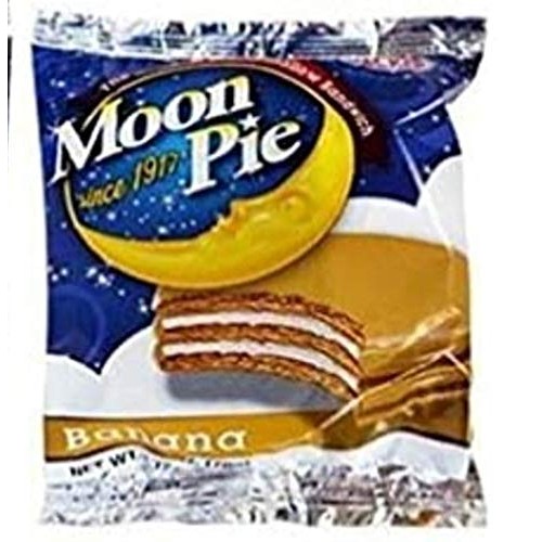 Moon Pie Mini Banana Marshmallow Sandwich . 2 pack. 2 Boxes Of ...