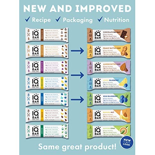 Iqbar Brain And Body Keto Protein Bars - 7 Sampler Keto Bars - E Iqbar Brain And Body Keto Protein Bars - 7 Sampler Keto Bars - E