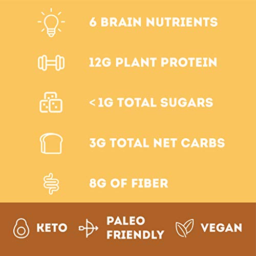 Iqbar Brain And Body Keto Protein Bars - Peanut Butter Chip Keto