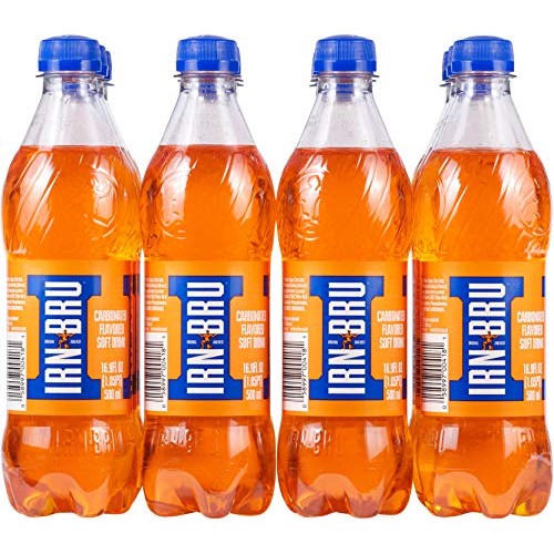 Barrs Irn-Bru Soft Drink, 16.9 Fluid Ounce Pack Of 12