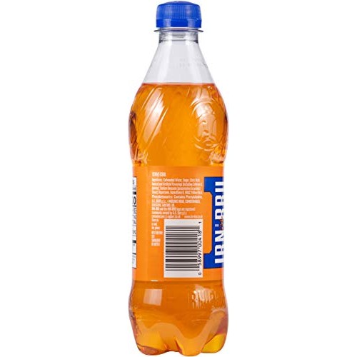 Barrs Irn-Bru Soft Drink, 16.9 Fluid Ounce Pack Of 12