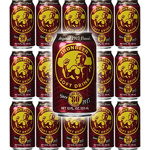 Ironbeer Soft Drink, Original Flavor, Since 1917, 12Oz 15-Pack